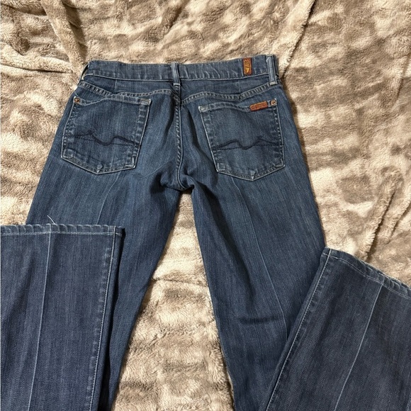 7 For All Mankind Bootcut Jeans Women Size 29 - Picture 2 of 8
